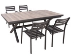 GARDEN PLEASURE Gartenm&ouml;belset &raquo;RANA&laquo;, 4 Sitzpl&auml;tze, max. Belastung: 110 kg -