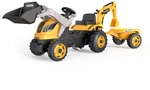 Smoby Spielzeug-Traktor, ab 3 Jahren, max. Belastung: 25 kg - gelb