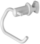 XIMAX Toilettenpapierhalter, (BxLxT): 9 x 12 x 17,5 cm, wei&szlig;, Stahl, Kunststoff -