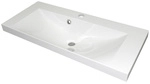 FACKELMANN Waschbecken &raquo;MALUA&laquo;, BxHxT: 80x14,1x35 cm - weiss