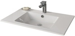 FACKELMANN Waschbecken &raquo;KERA810&laquo;, BxHxT: 81x16,5x51 cm - weiss
