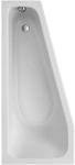 OTTOFOND Badewanne &raquo;Koala&laquo;, BxHxL: 75 x 41,5 x 170 cm, asymetrisch - weiss