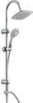 SCH&Uuml;TTE &Uuml;berkopfbrause-Set &raquo;Teneriffa&laquo;, H&ouml;he: 101 cm, chromfarben/wei&szlig; -