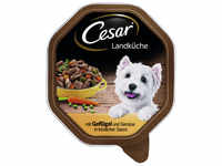 CESAR Hunde-Nassfutter »Landküche«, Geflügel/Gemüse, 150 g