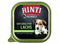 RINTI Hunde-Nassfutter »Feinest«, Geflügel/Lachs, 150 g