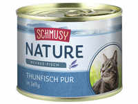 Schmusy Katzen-Nassfutter, 12 Stück, je 185 g