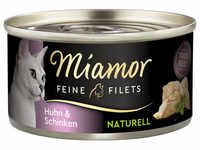 Miamor Katzen-Nassfutter »Feine Filets«, Huhn/Schinken, 80 g