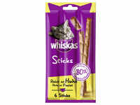 WHISKAS Katzensnack »Sticks«, 36 g (6 Sticks), Huhn