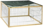 DOBAR Freilaufgehege, BxHxT: 100 x 58,5 x 100 cm, gr&uuml;n