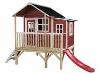 EXIT Toys Spielhaus »Loft Spielhäuser«, BxHxT: 190 x 215 x 322 cm, rot