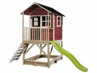 EXIT Toys Spielhaus »Loft Spielhäuser«, BxHxT: 190 x 253 x 329 cm, rot