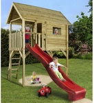 WEKA Spielturm &raquo;Tabaluga&laquo;, BxHxT: 375 x 332 x 255 cm, Holz, holzfarben - beige