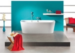 OTTOFOND Rechteckwanne &raquo;Modena&laquo;, BxHxL: 79 x 44 x 180 cm, abgerundet - weiss