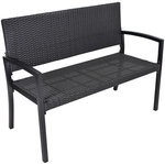 GARDEN PLEASURE Gartenbank &raquo;Sanremo&laquo;, Kunststoff/Aluminium, BxHxT: 116 x 87 x 60 cm