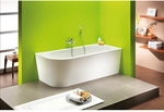OTTOFOND Freistehende Badewanne &raquo;Modena&laquo;, BxHxL: 78 x 44 x 178 cm, oval - weiss