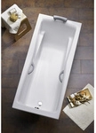 OTTOFOND Badewanne &raquo;Atlanta&laquo;, BxHxL: 70 x 45,5 x 170 cm, K&ouml;rperform - weiss