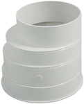 MARLEY Reduktion &raquo;L&uuml;ftungtechnik&laquo;, Kunststoff, &Oslash; 12,5 cm - weiss