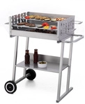 TEPRO Holzkohlegrill &raquo;Pasadena&laquo;, Grillwagen, Grillfl&auml;che: 58 x 41 cm -