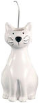Maximex Luftbefeuchter, Katze 2er Set, Keramik, wei&szlig; - weiss