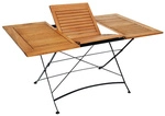Klapptisch &raquo;Schlossgarten&laquo;, BxHxL: 90 x 74 x 150 cm, Tischplatte: Eukalyptusholz -