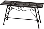 GARDEN PLEASURE Gartenbank &raquo;Lorin&laquo;, Metall, BxHxT: 83 x 45 x 27 cm - braun