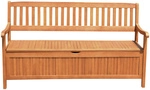 GARDEN PLEASURE Gartenbank &raquo;HOUSTON&laquo;, Holz, BxHxT: 157 x 90 x 59 cm - braun