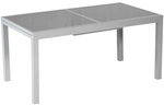 MERXX Gartenm&ouml;belset &raquo;Amalfi&laquo;, 4 Sitzpl&auml;tze, Aluminium/Textil - schwarz