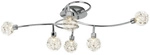 BRILLIANT Leuchte &raquo;JOYA&laquo;, 6-flg., G9 - silberfarben