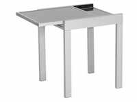 MERXX Balkontisch, mit Sicherheitsglas-Tischplatte, BxHxT: 65 x 75 x 130 cm -...