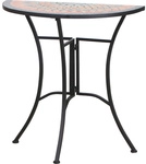 GARDAMO Anstelltisch &raquo;Prato&laquo;, BxHxT: 70 x 71,5 x 35,5 cm, Stahl/Keramik - schwarz