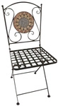GARDAMO Klappstuhl &raquo;Prato&laquo;, BxTxH: 37 x 35 x 91 cm, Stahl - schwarz