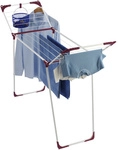 WENKO W&auml;schetrockner, BxHxL: 153 x 76 x 46 cm, Metall / Polypropylen (PP) - weiss
