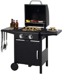 TEPRO Gasgrill &raquo;Bloomfield&laquo;, 2 Brenner, Grillfl&auml;che: 20,5 x 44,5 cm - schwarz