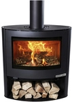 ADURO Kaminofen &raquo;Aduro 15.2&laquo;, schwarz, Stahl, 6,5 kW