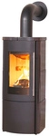 HARK Zeitbrandofen &raquo;Lova ECOplus RUA&laquo;, schwarz, Kacheln, 6 kW, Dauerbrand geeignet