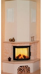 HARK Kaminbausatz &raquo;Vermont&laquo;, beige, Marmor, 8 kW