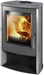 THORMA Kaminofen &raquo;Alvesta II&laquo;, schwarz, Speckstein, 8 kW, Zeitbrand geeignet - grau