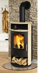 JUSTUS Kaminofen &raquo;Island Aqua&laquo;, sandstein, Sandstein, 10 kW, wasserf&uuml;hrend - beige