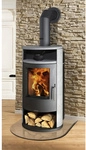 JUSTUS Kaminofen &raquo;Island Aqua&laquo;, schwarz/grau, Speckstein, 10 kW, wasserf&uuml;hrend