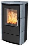 FIREPLACE Kaminofen &raquo;Meltemi&laquo;, schwarz, Speckstein, 8,4 kW, Dauerbrand geeignet