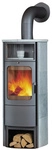 HARK Kaminofen &raquo;Opera B Grande&laquo;, steingrau, Naturstein, 7 kW, Dauerbrand geeignet