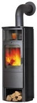 HARK Kachelofen &raquo;Opera B Grande&laquo;, schwarz, Kacheln, 5 kW, Dauerbrand geeignet