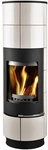 THORMA Kaminofen &raquo;Delia&laquo;, weiss, Keramik, 7,5 kW, Zeitbrand geeignet