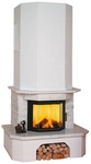 HARK Kaminbausatz &raquo;Aspen&laquo;, wei&szlig;, Marmor, 8 kW - weiss