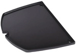 WEBER Grillplatte, Gusseisen, Breite: 39 cm - schwarz