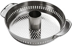 WEBER Gefl&uuml;gelhalter, Edelstahl, &Oslash; 30 cm - silberfarben