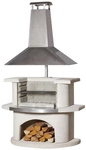 BUSCHBECK Gartengrillkamin &raquo;Venedig&laquo;, 110 cm - weiss