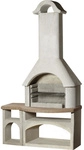BUSCHBECK Gartengrillkamin &raquo;Bozen&laquo;, 117 cm - weiss