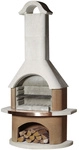 BUSCHBECK Gartengrillkamin &raquo;Bologna&laquo;, 110 cm - weiss