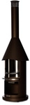 BUSCHBECK Grillkamin &raquo;Auckland&laquo;, BxHxT: 65 x 230 x 65 cm - braun